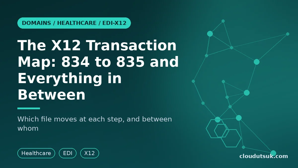 Cover image: The X12 Transaction Map: 834 to 835 and Everything in Between
