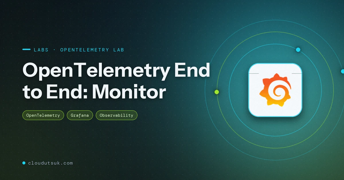 OpenTelemetry End to End: Monitor - Labs hero image