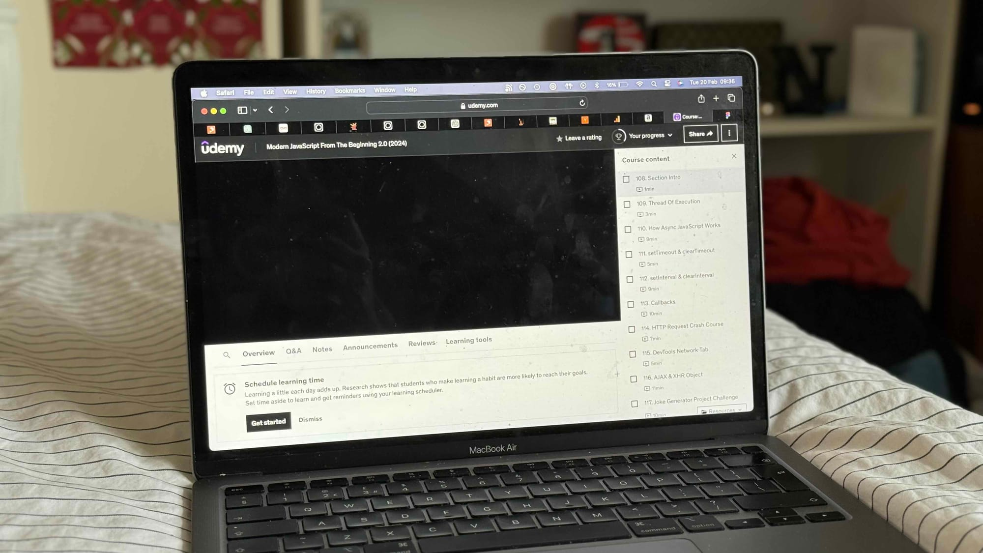 Udemy Black Screen Cloudutsuk