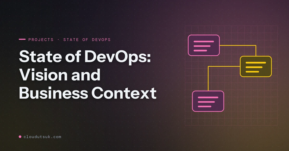 State of DevOps: Vision and Business Context - Projects hero image