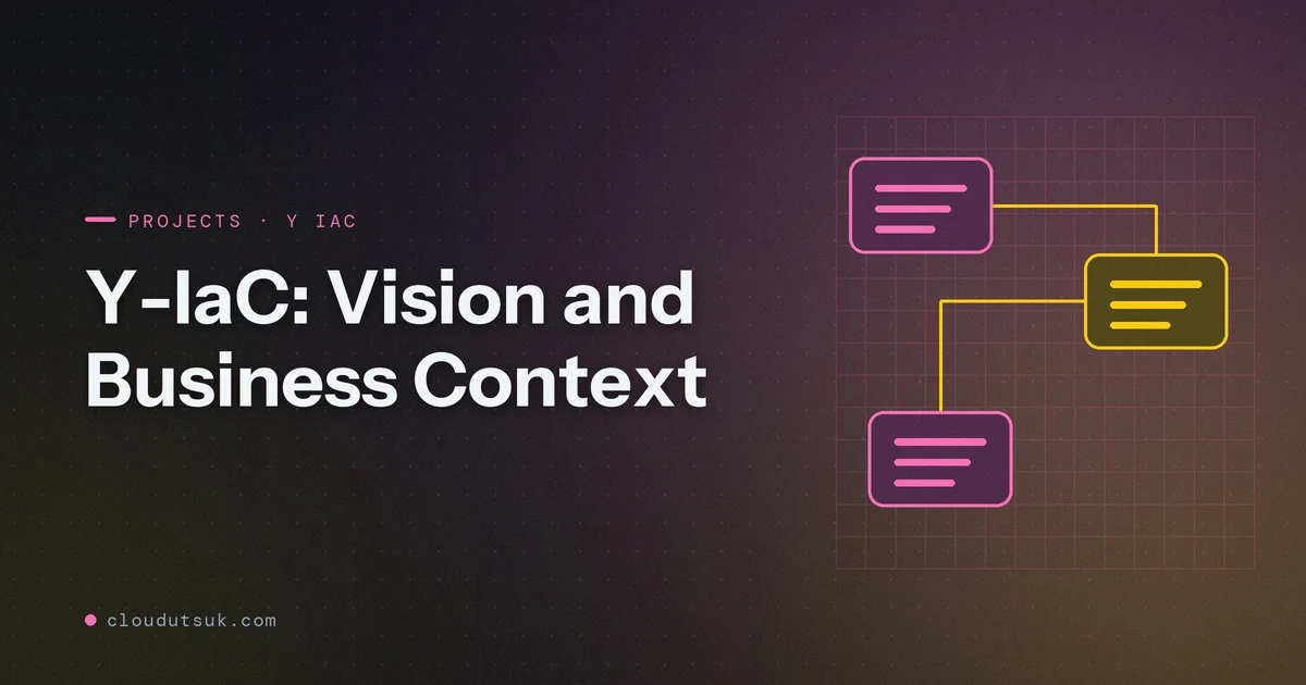 Y-IaC: Vision and Business Context - Projects hero image