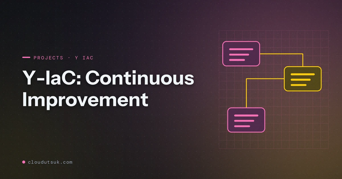 Y-IaC: Continuous Improvement - Projects hero image